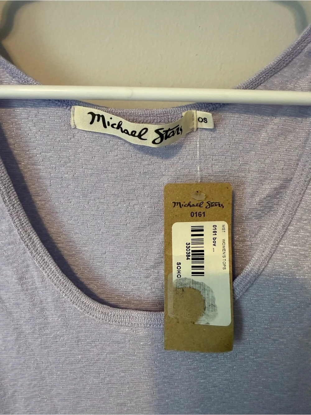 Michael Stars Lilac Scoop Tank Top